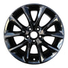20" Dodge Durango factory rim 2011-2018 Black alloy OEM wheel 6GA73DX8AA