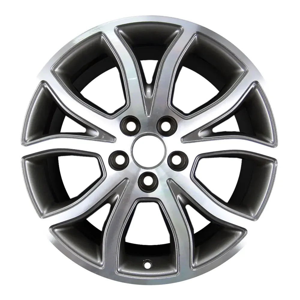 18x7.5 inch Ford Fusion rim ALY03801U30 Machined Charcoal OEMwheels.forsale AE5Z1007C