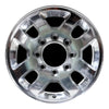 18x8 inch Chevy Silverado 2500 3500 rim ALY05502 Polished OEM wheels for sale 9597733