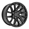 20x9 Black wheel replacement for GM Trucks replica rim 9511085