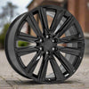 24" Black replacement wheel for GMC Trucks CA91 replica rim 24x10