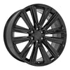 24" Black replacement wheel for GMC Trucks CA91 replica rim 24x10