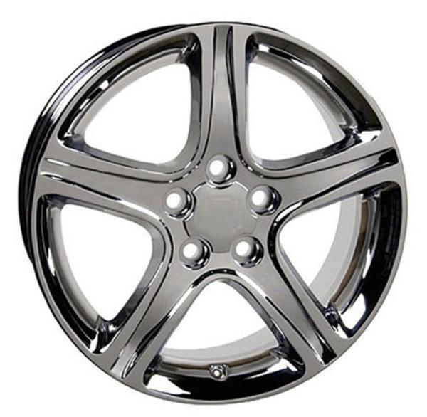 17" Chrome wheel replacement for Toyota Sienna 1998-2017. Replica Rim 4750906