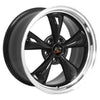 18" Black Machined wheel replacement for Ford Mustang 1994-2004. Replica Rim 8181834