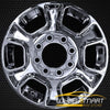 18x8 inch GMC Sierra 2500 3500 rim ALY97376. Chrome OEMwheels.forsale 22910741