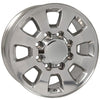 18" Polished wheel replacement for GMC Sierra 3500 2011-2017. Replica Rim 9504054