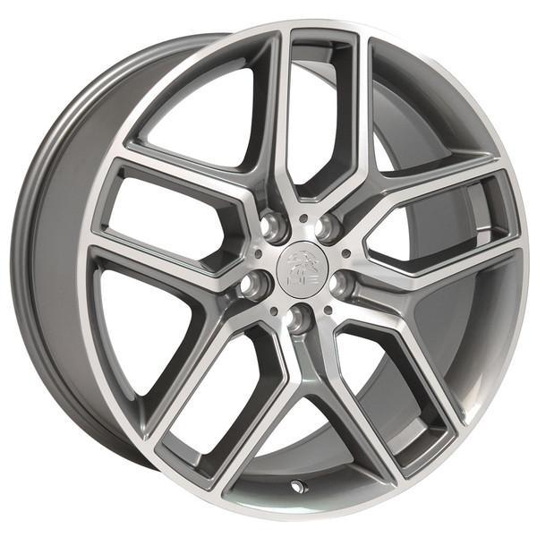 20" Gunmetal Machined wheel replacement for Ford Explorer 2011-2017. Replica Rim 9507074