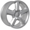 20" Silver wheel replacement for Chevy C2500 1988-2000. Replica Rim 7154608