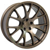 22" Bronze wheel replacement for Chrysler Aspen 2007-2009. Replica Rim 9506587
