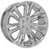 22" Chrome wheel replacement for Chevy Avalanche 2002-2013. Replica Rim 9507903