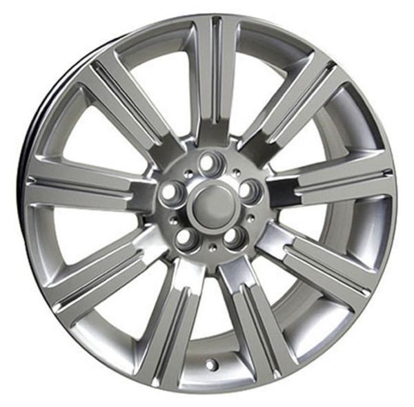 22" Hypersilver wheel replacement for Land Rover Range Rover Sport 2006-2017. Replica Rim 6710246