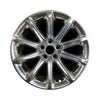 18x8 inch Lincoln MKX rim ALY03852. Polished OEMwheels.forsale BA1Z1007C ,BA131007EA