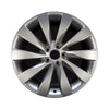 19x8.5 inch Lincoln MKS rim ALY03928. Hypersilver OEMwheels.forsale DA531007AA, DA53AA