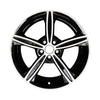 18x8 inch Ford Fusion rim ALY03985. Black OEMwheels.forsale FS7Z1007A, FS7J1007A1A, FS7JA1A
