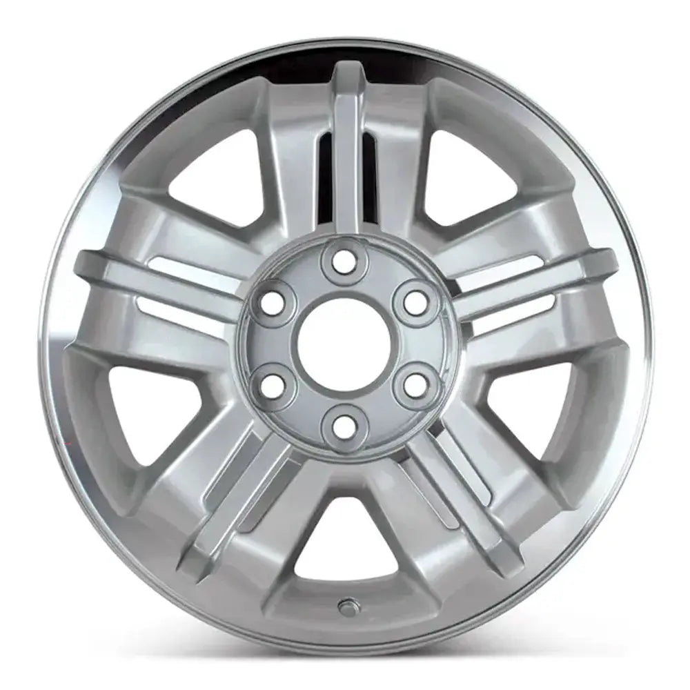 NEW Chevy Silverado Avalanche Z71 Silver Machined 18 Wheels Rims Free Ship 5300 NEW Chevy Silverado Avalanche Z71 Silver Machined 18 Wheels Rims Free Ship 5300