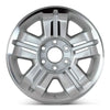Front view of the 18x8" Chevy Trucks wheel replacement 2007-2014 replica rim ALY05300U10N, 9595987