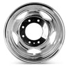 Front view of the 17x6.5" GMC Sierra 2500 3500 wheel replacement 2011-2022 replica rim ALY05520U80N, 22791555