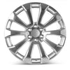 Front view of the 22x9" Chevy Trucks wheel replacement 2020-2023 replica rim ALY05922U80N, 84227090