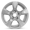 Front view of the 17x8" BMW 3 Series wheel replacement 2006-2013 replica rim ALY59611U20N