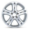 Front view of the 17x8" Mercedes E500 wheel replacement 2004-2006 replica rim ALY65332U20N
