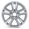 Front view of the 17x7.5" Mercedes CLK350 wheel replacement 2006-2009 replica rim ALY65388U20N