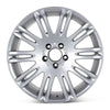 Front view of the 18x8.5" Mercedes E350 wheel replacement 2007-2009 replica rim ALY65432U20N