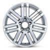 Front view of the 17x8.5" Mercedes C300 wheel replacement 2008-2009 replica rim ALY65523U20N