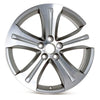Front view of the 19x7.5" Toyota Highlander wheel replacement 2008-2013 replica rim ALY69536U10N, 426110E160, 4261148510, 4261148520, 4261148530, 4261148540
