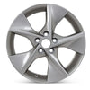 Front view of the 18x7.5" Toyota Camry wheel replacement 2012-2014 replica rim ALY69605U35N, 4261106740