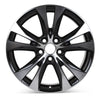 Front view of the 18x7.5" Toyota RAV4 wheel replacement 2013-2015 replica rim ALY69628U45N, 4261142460, 426110R110