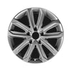 16x6.5 inch Hyundai Elantra rim ALY70859. Charcoal OEMwheels.forsale 529103X760, 529103Y450, 529103X700, 529103Y400
