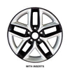 17x7 inch Kia Forte rim ALY074626. Black OEMwheels.forsale 529101M350
