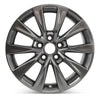 Front view of the 17x7" Toyota Camry wheel replacement 2015-2017 replica rim ALY75170U77N, 4261A06040, 4261A06050