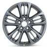 Front view of the 17x7" Toyota Camry wheel replacement 2015 replica rim ALY75171U35N, 4261106B30, 4261106C60, 4261106C70