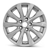 Front view of the 17x7.5" Toyota Camry wheel replacement 2018-2020 replica rim ALY75220U20N, 4261106E00, 4261106E01, 4261133C00