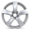Front view of the 18x8.5" Mercedes E300 wheel replacement 2013 replica rim ALY85129U20N