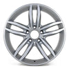Front view of the 17x7.5" Mercedes C250 wheel replacement 2012-2014 replica rim ALY85227U20N