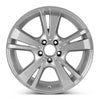 Front view of the 18x8.5" Mercedes E300 wheel replacement 2013 replica rim ALY85258U20N