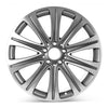 Front view of the 19x9" Mercedes E Class wheel replacement 2018-2021 replica rim ALY85611U10B