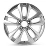 Front view of the 17x7" Mercedes C300 wheel replacement 2019-2021 replica rim ALY85700U20B