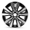 Front view of the 17x7" Honda Civic wheel replacement 2022-2023 replica rim ALY95358U45N, 42700T20A92
