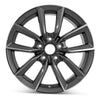 Front view of the 17x7.5" Honda Accord wheel replacement 2021-2022 replica rim ALY96976U35N 72800TVAAD1