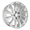 17x7 inch Chrysler 300 rim ALY02417. Silver OEMwheels.forsale 1LS51GSAAB