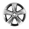 18x7.5 inch Dodge Challenger rim ALY02521. Hypersilver OEMwheels.forsale 1ZV90DD5AA, 1ZV90DD5AB