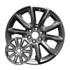 22x9 inch Chevy Tahoe rim ALY05696. Hypersilver OEMwheels.forsale 22905550