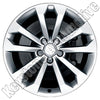 18x8 inch Audi Q5 rim ALY058917. Silver OEMwheels.forsale 8R0L01025AD, 8R0601025BM