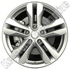 17x7 inch Nissan Rogue rim ALY062574. Silver OEMwheels.forsale D03003UB1A       