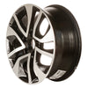 16x6.5 inch Honda Civic rim ALY064054. Black OEMwheels.forsale 08W18TR0100
