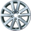 17x7.5 inch Volkswagen VW Eos rim ALY069828. Machined OEMwheels.forsale 3C0601025J8Z8, 3C0601025J