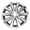 15x6 inch Volkswagen VW Jetta rim ALY069973. Machined OEMwheels.forsale 5C0601025Q